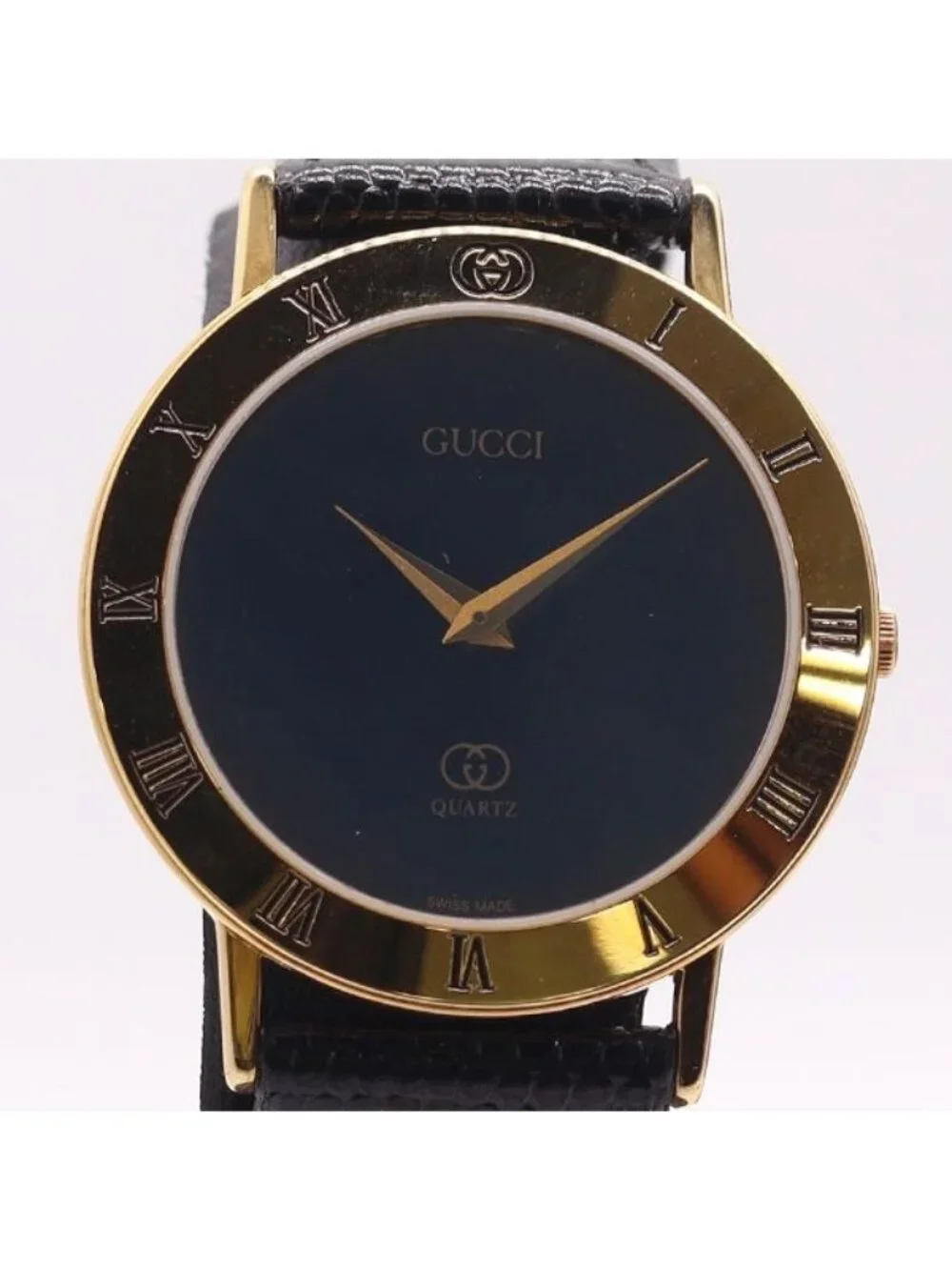 Gucci Quartz Black Dial Watch